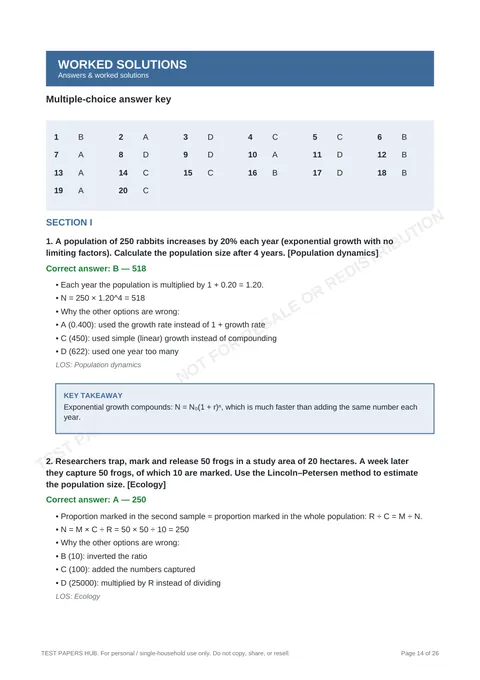 Solutions preview