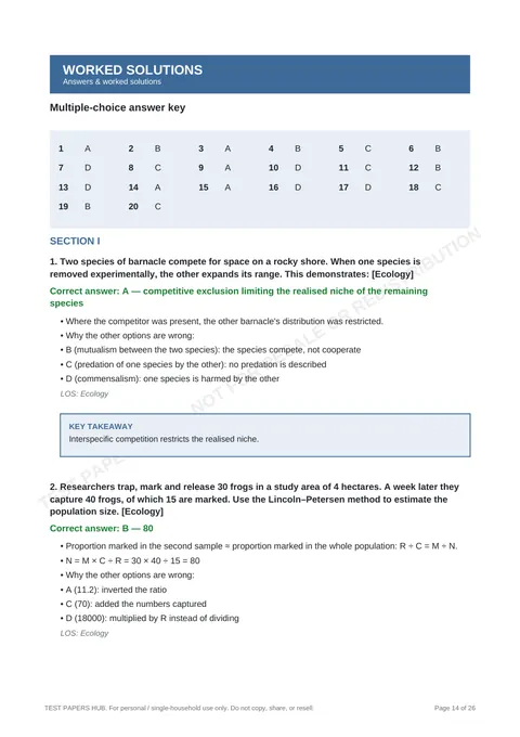 Solutions preview