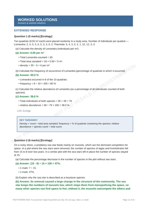 Solutions preview