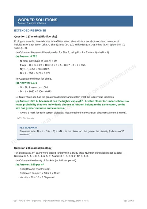 Solutions preview