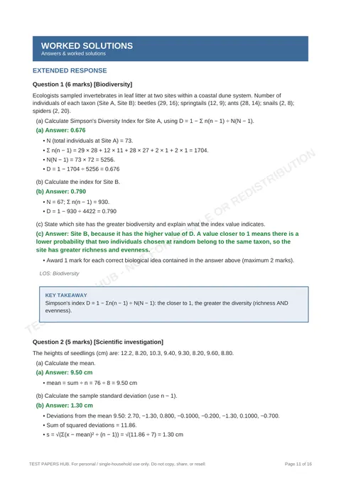Solutions preview