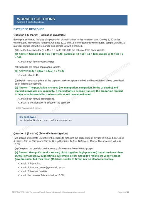 Solutions preview