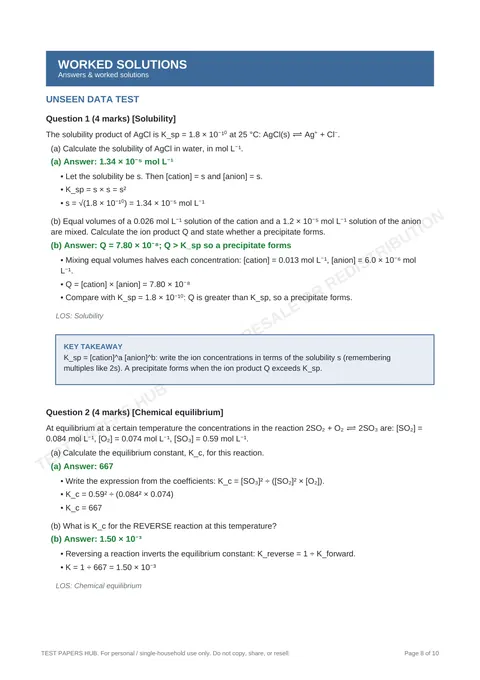 Solutions preview