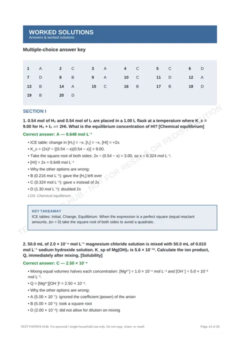 Solutions preview