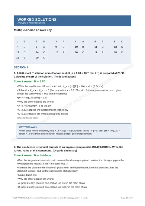 Solutions preview