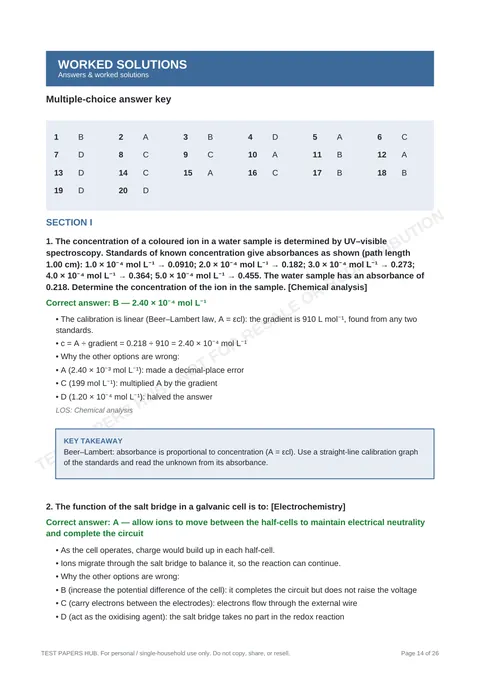 Solutions preview