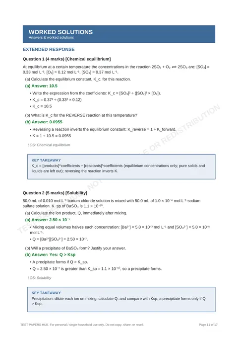 Solutions preview