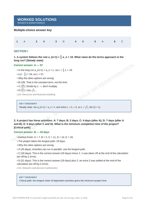 Solutions preview