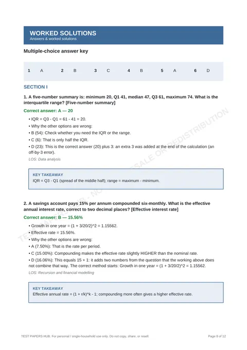 Solutions preview