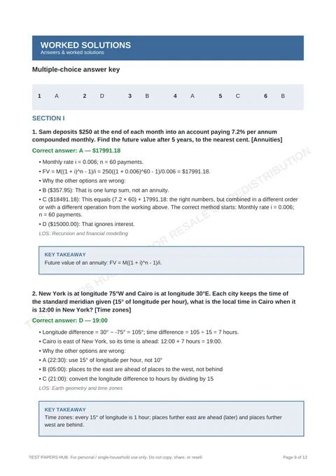 Solutions preview