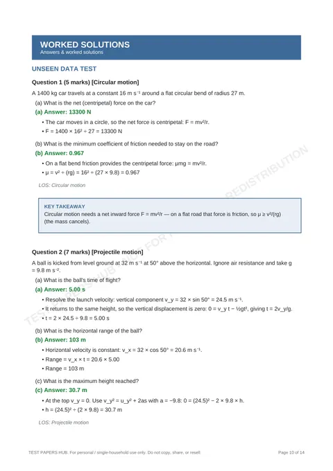 Solutions preview