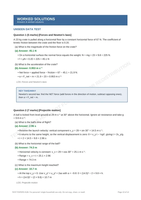 Solutions preview
