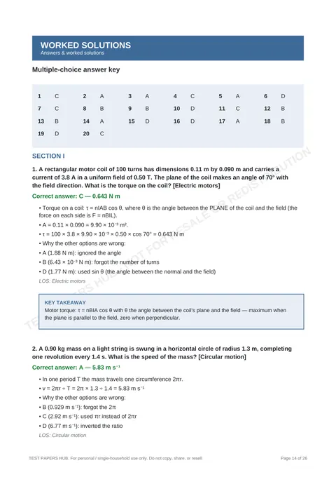 Solutions preview