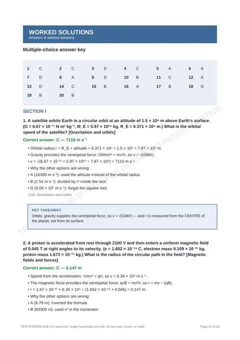 Solutions preview