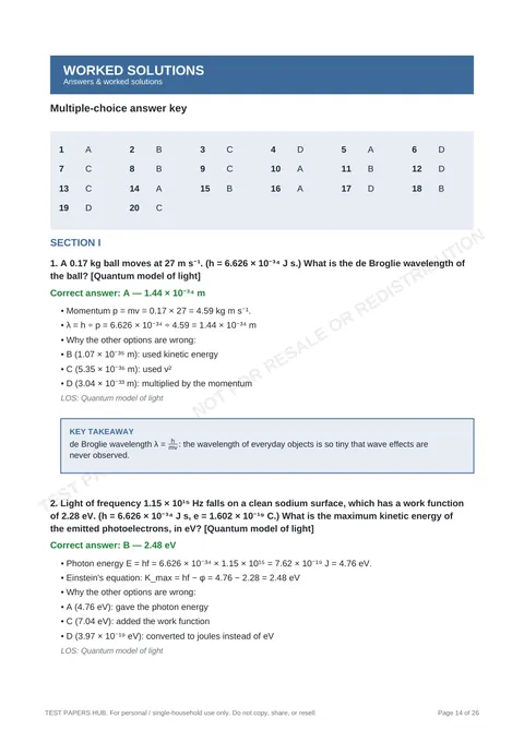 Solutions preview