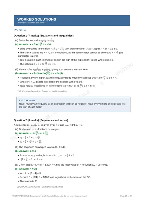 Solutions preview