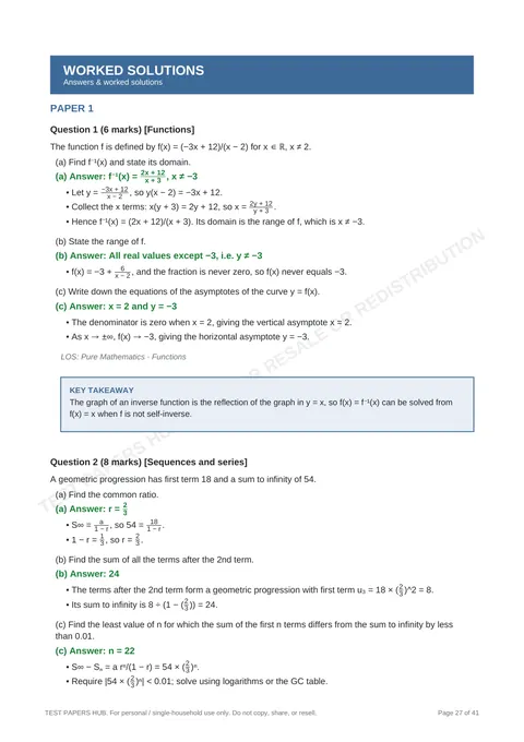 Solutions preview