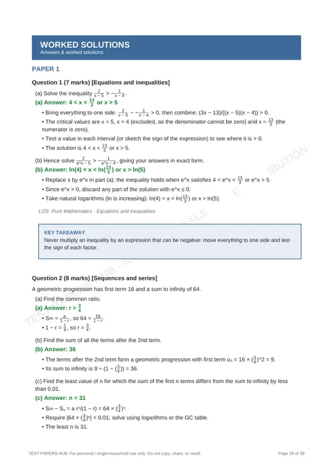 Solutions preview
