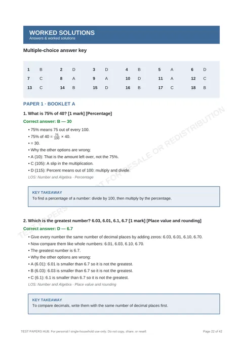 Solutions preview