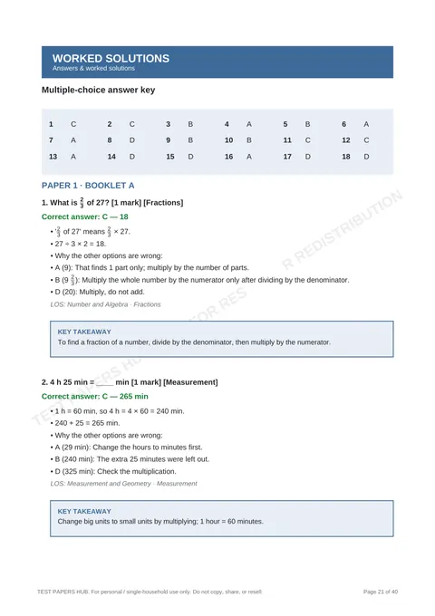 Solutions preview
