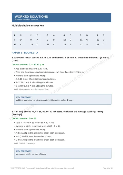 Solutions preview
