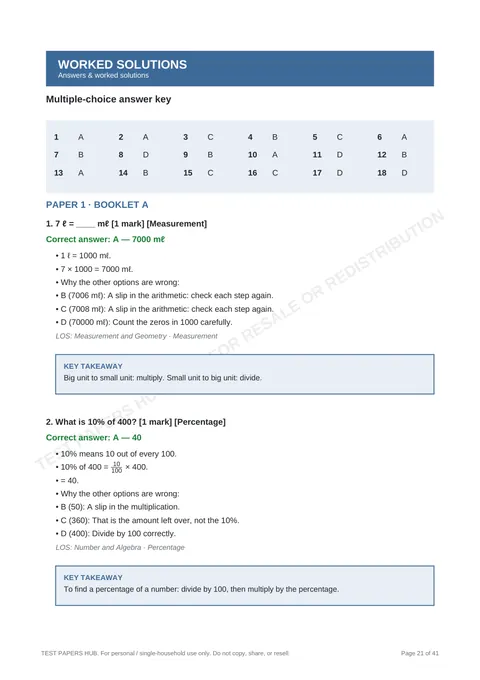 Solutions preview