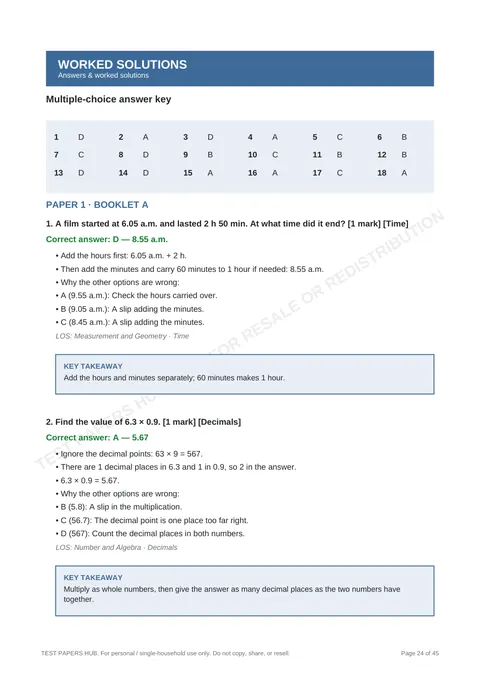Solutions preview