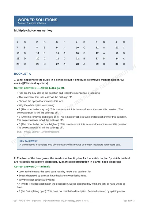 Solutions preview
