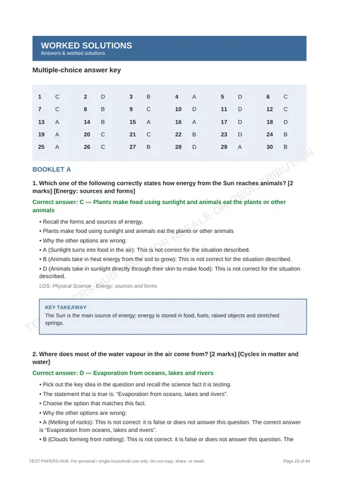 Solutions preview