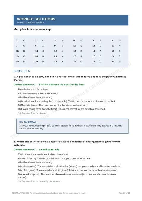 Solutions preview