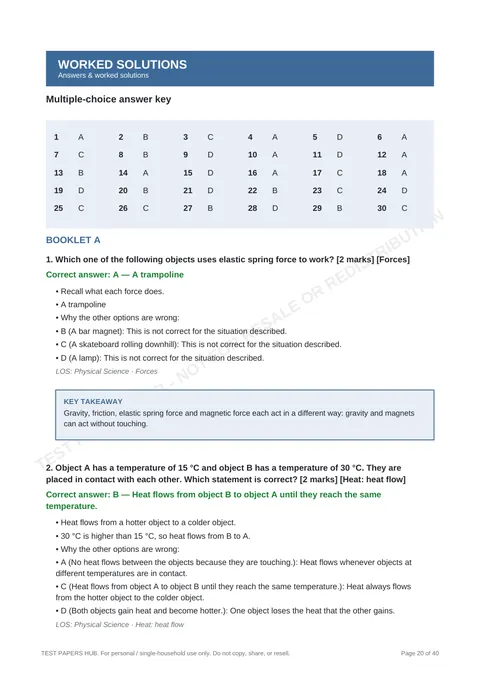 Solutions preview