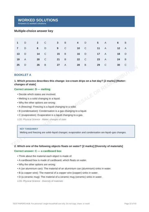 Solutions preview