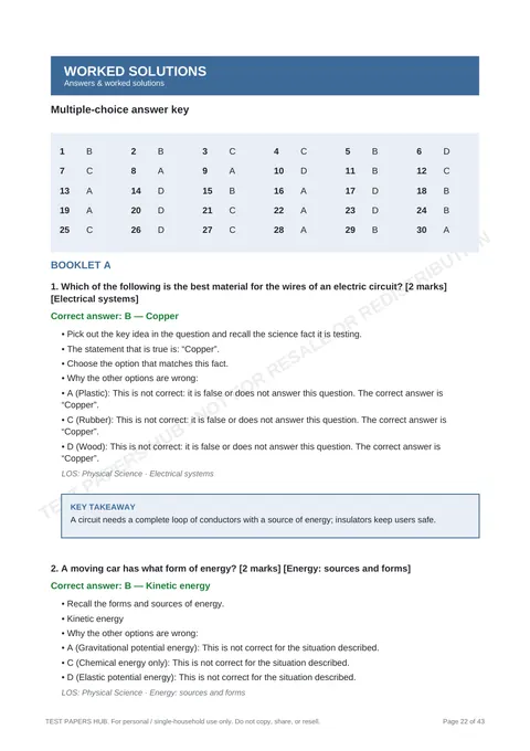 Solutions preview
