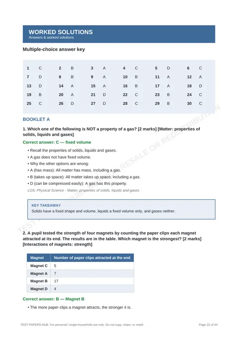 Solutions preview