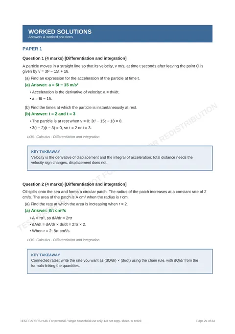 Solutions preview