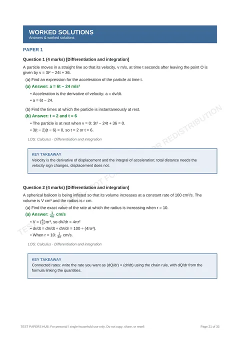 Solutions preview