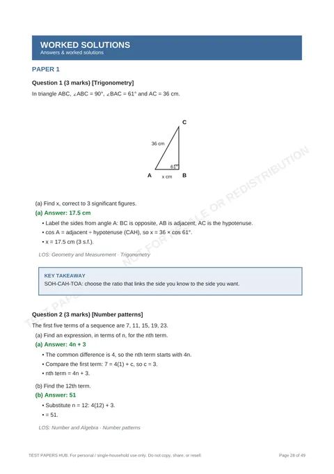 Solutions preview