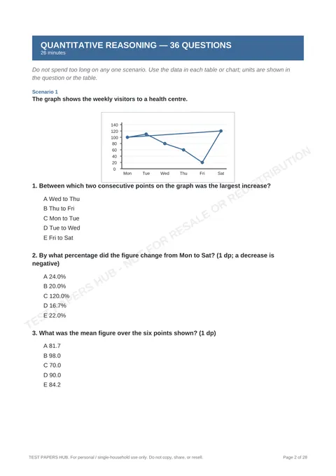 Questions preview