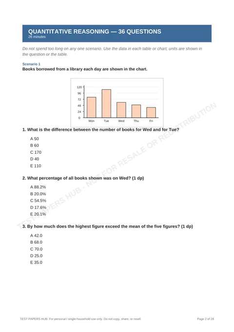 Questions preview