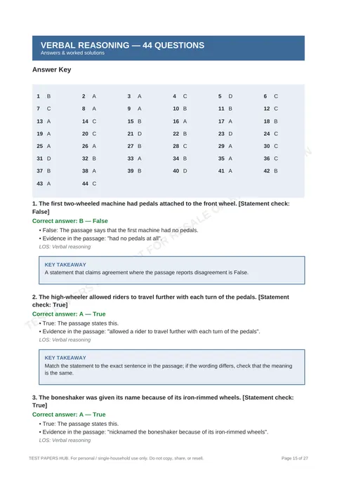Solutions preview