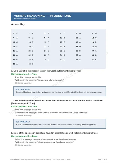 Solutions preview