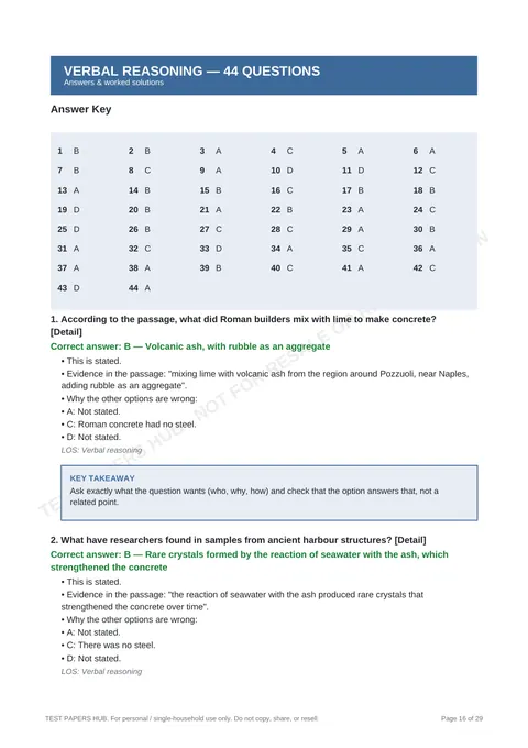 Solutions preview