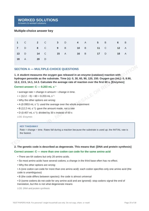 Solutions preview