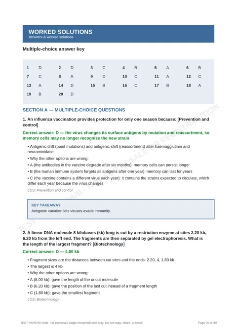 Solutions preview