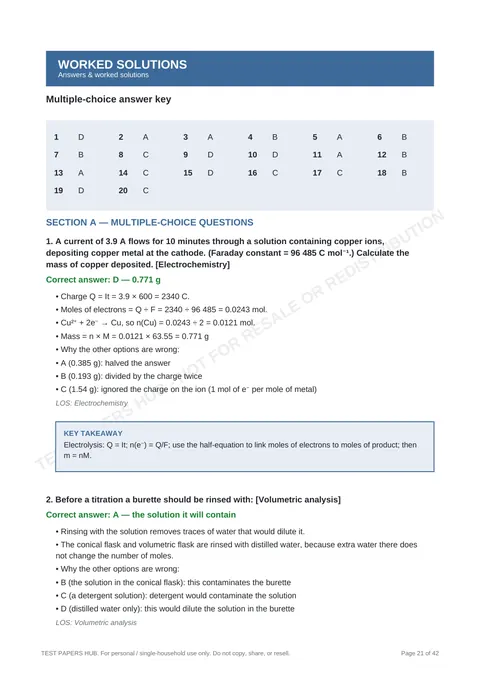 Solutions preview