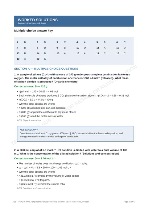 Solutions preview