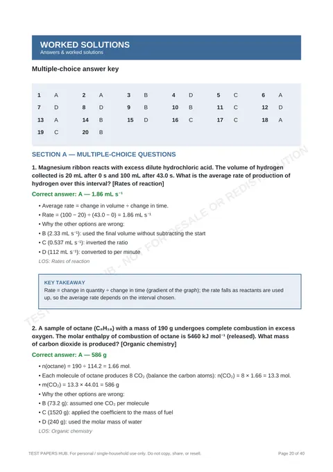 Solutions preview