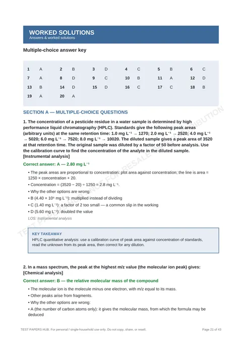 Solutions preview