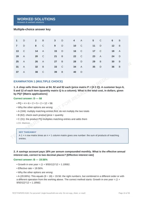 Solutions preview