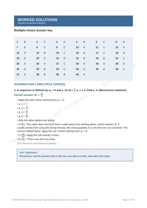 Solutions preview
